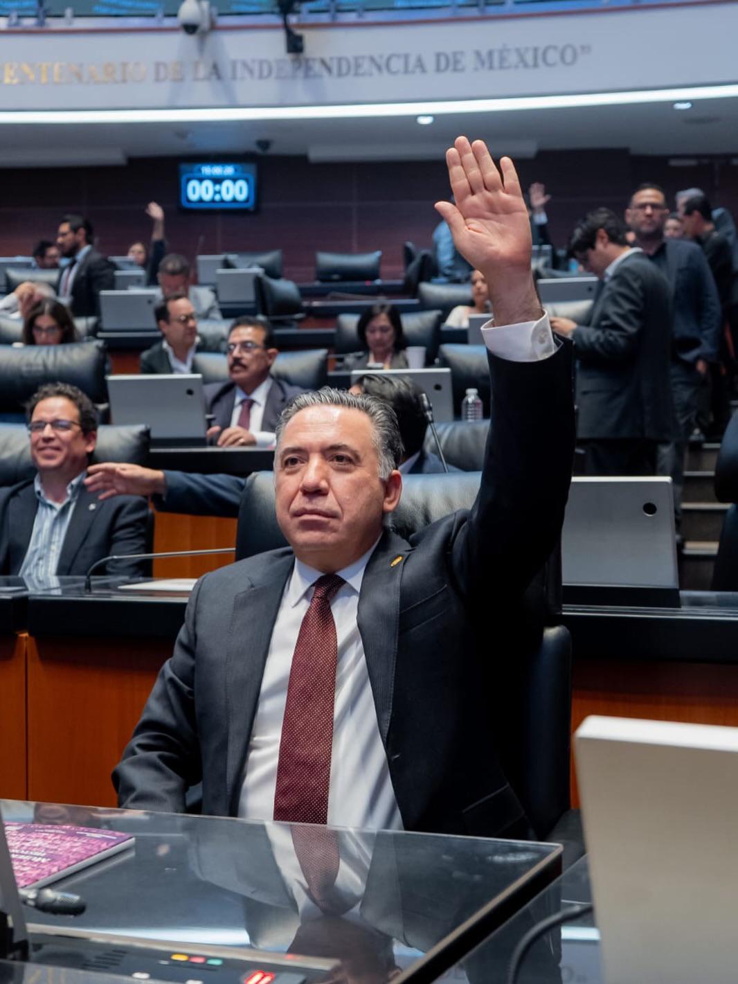 $!El senador Enrique Inzunza, uno de los acusados por EU.
