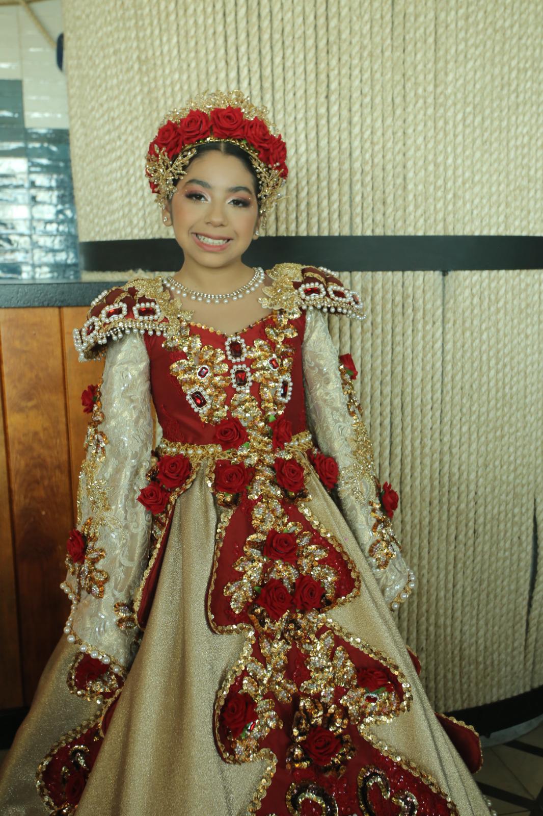 $!Eileen I, Reina Infantil del Carnaval 2026, durante la convivencia.