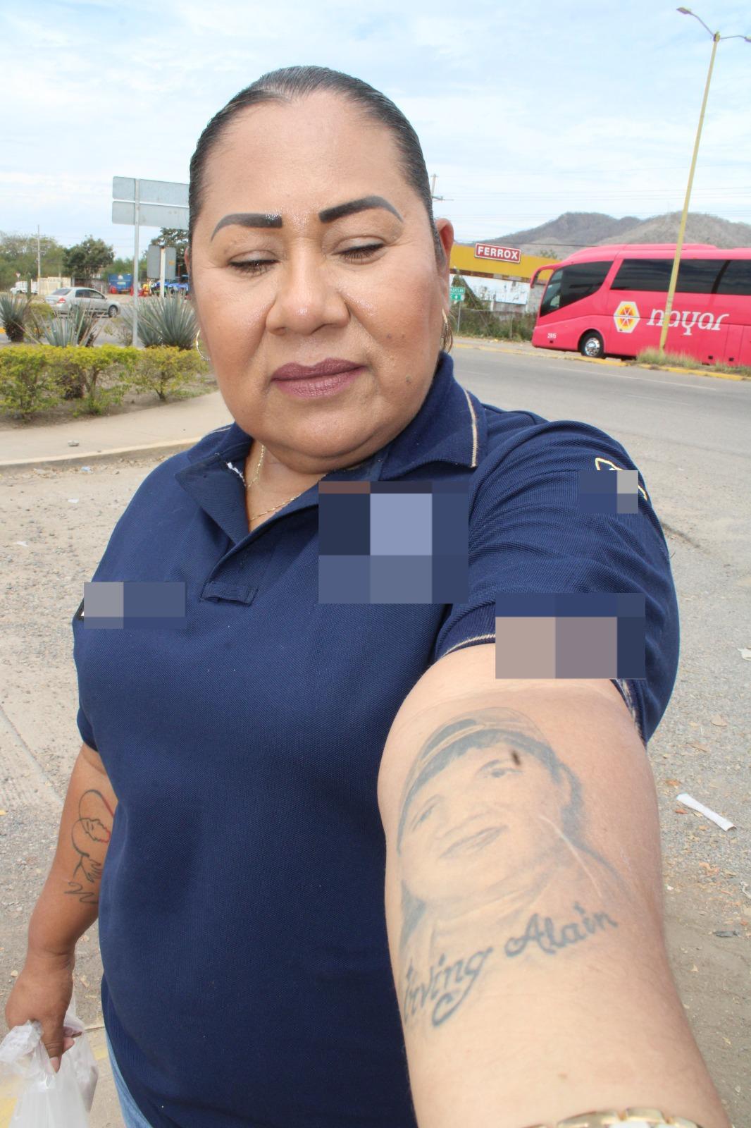 $!Irma lleva tatuada en el alma la lucha por los desaparecidos