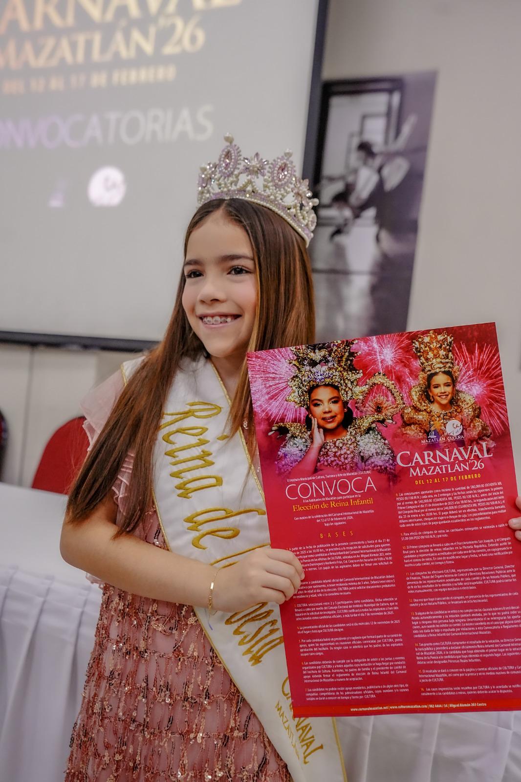 $!Ximena Lizárraga Correa invita a las niñas a participar en esta hermosa tradición.