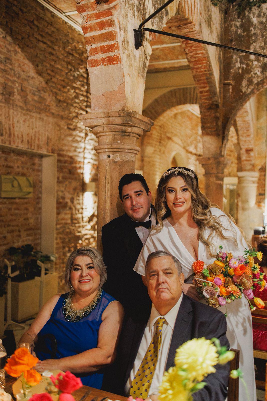 $!La pareja con Isaura Domínguez y Pedro Osuna Carreón.