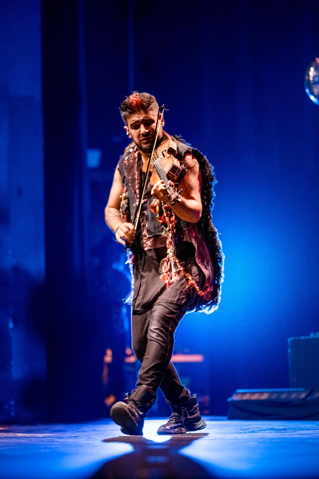 $!Jorge Guillén, conocido como Strad, el violinista rebelde, en su segunda visita a Culiacán.