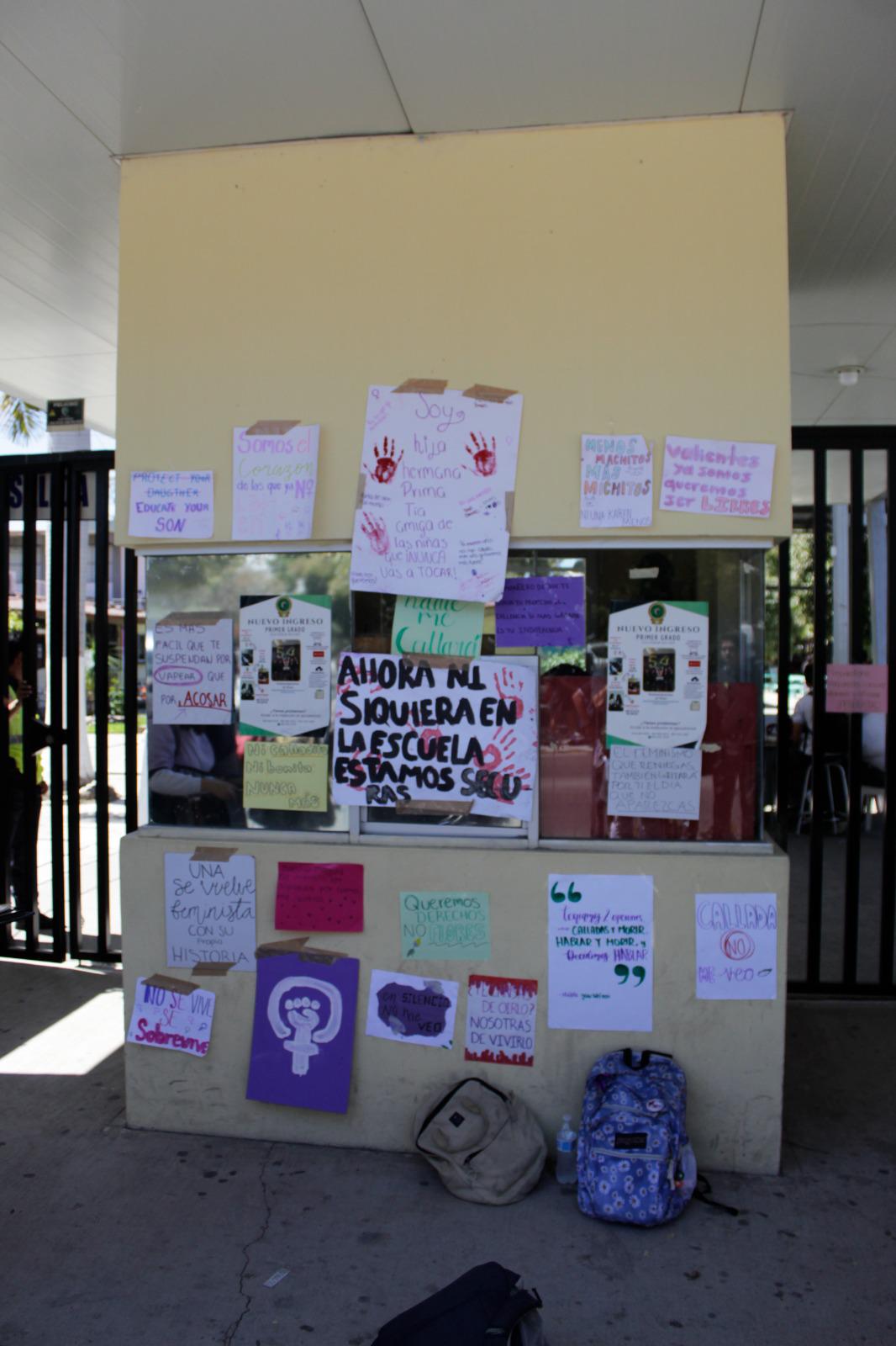 $!Alumnas de la prepa José Vasconcelos denuncian acoso y hostigamiento