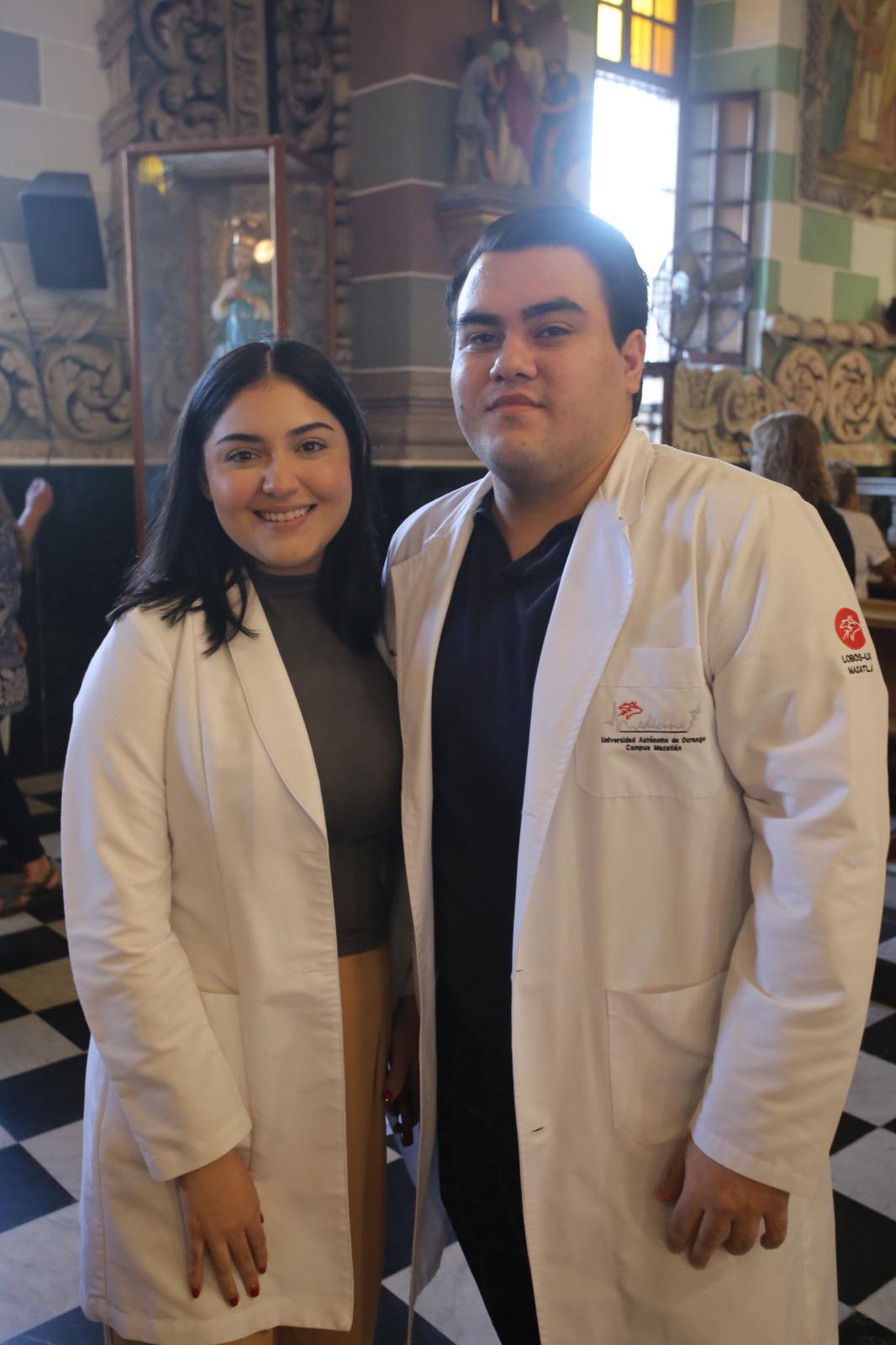 $!Odalis Paloma Aguilar y Francisco León.