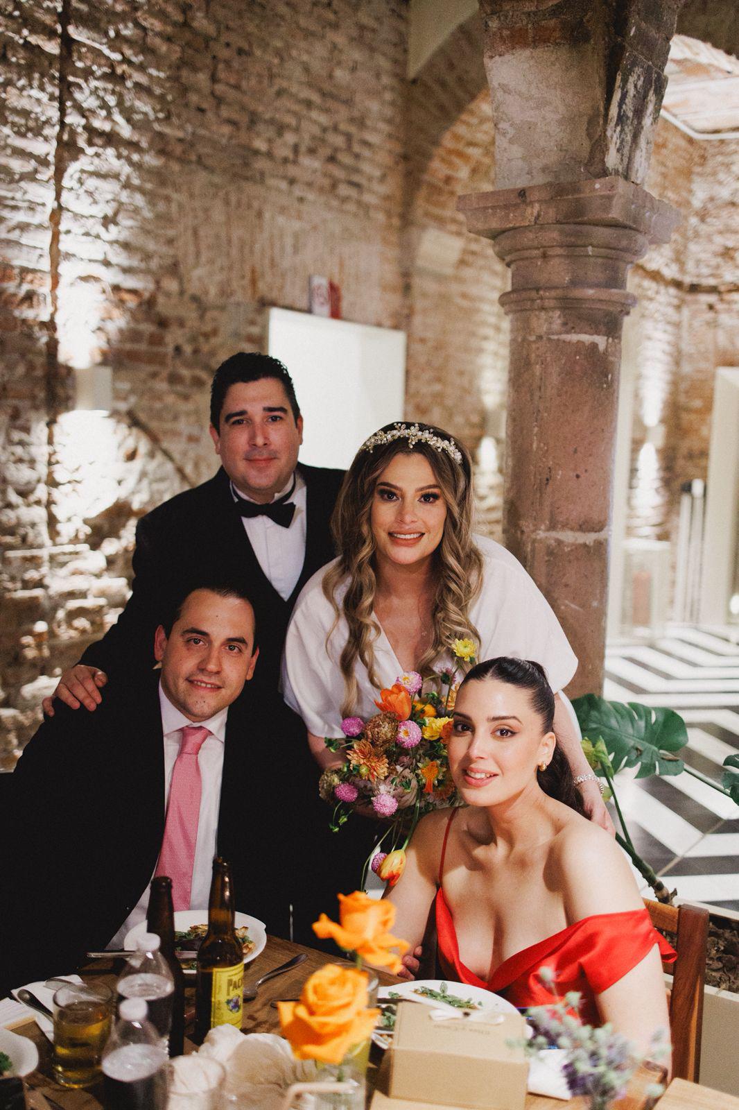 $!Testigos del novio Valerio Pérez e Ivana Gavica.