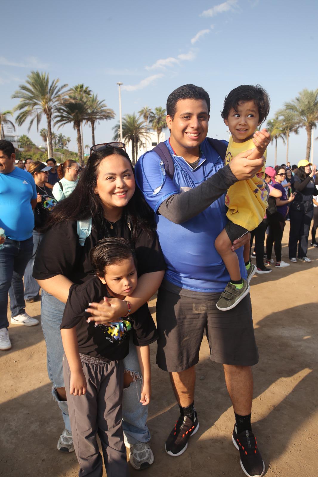 $!Natalia Sánchez junto a Marcelo, Rafael y Mateo Osuna.