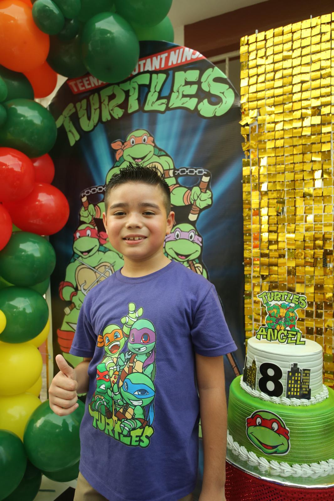 $!Miguel Ángel feliz el día de su cumpleaños.