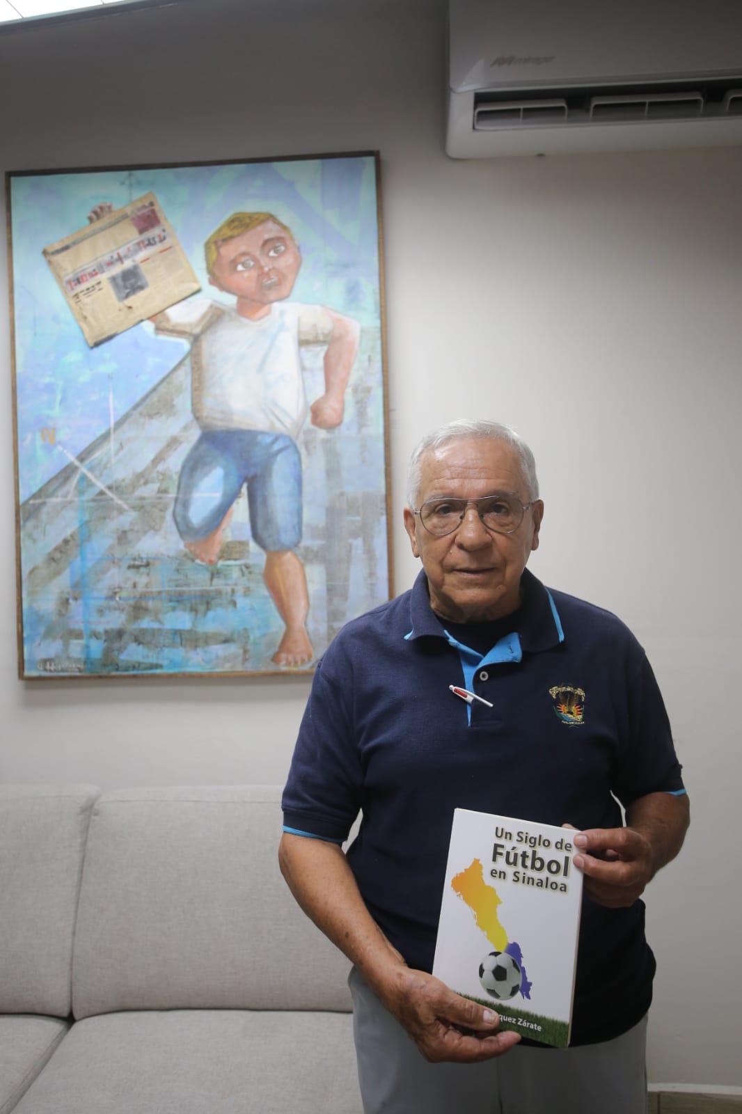 $!Historia del Futbol en Sinaloa: Antonio Velázquez retribuye al deporte y la sociedad lo mucho que le han dado