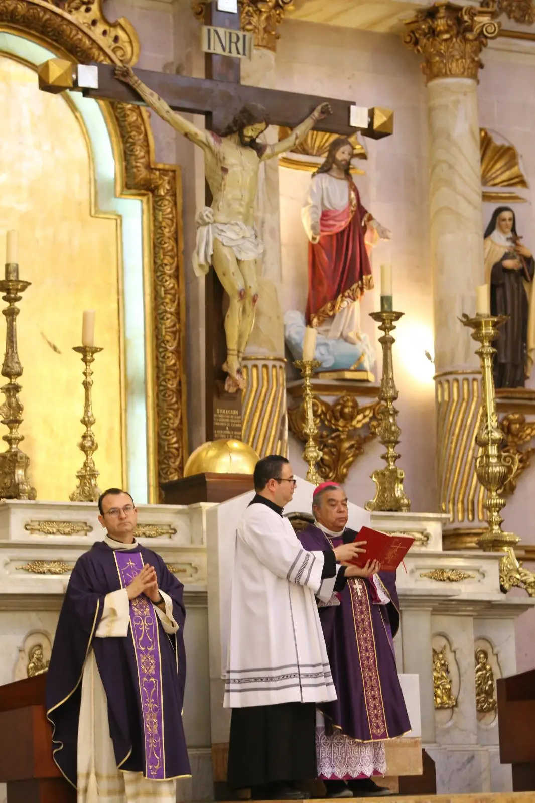 $!Celebra Catedral de Culiacán misa por enfermos con sacramento de la Unción