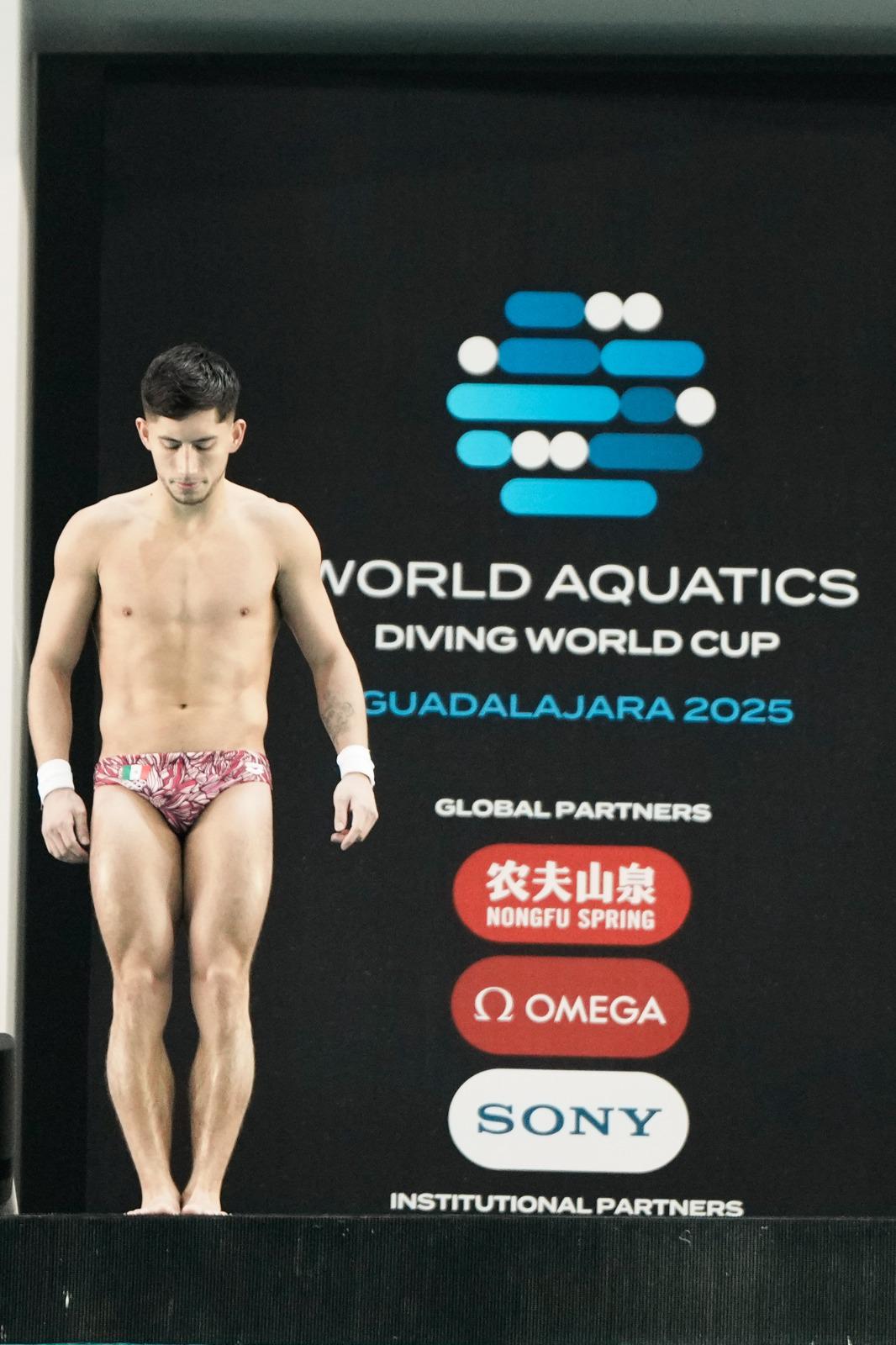 $!Tres clavadistas mexicanos avanzan a finales en la Copa del Mundo 2025 en Guadalajara