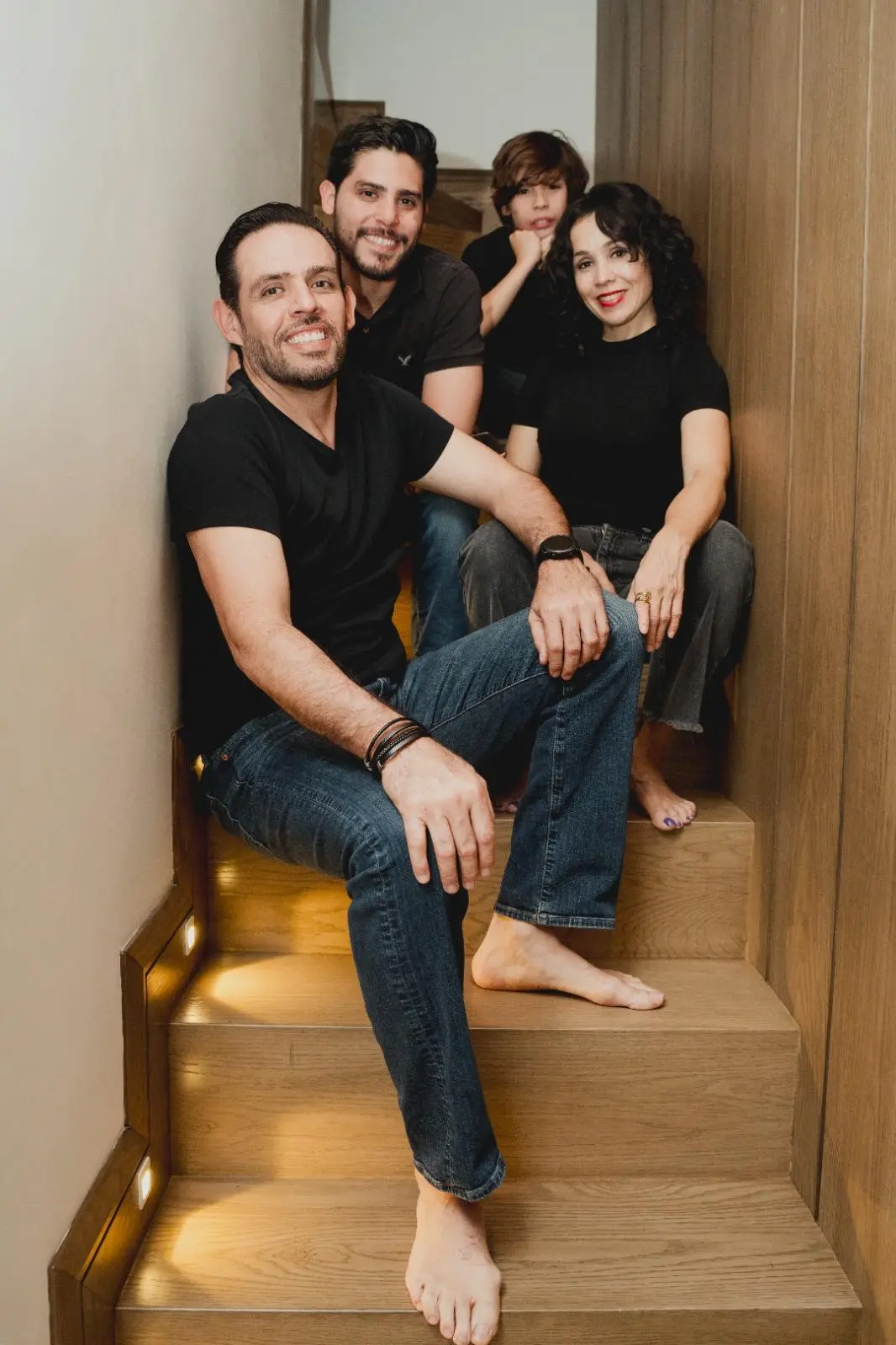 $!Maribel Chan con su familia.