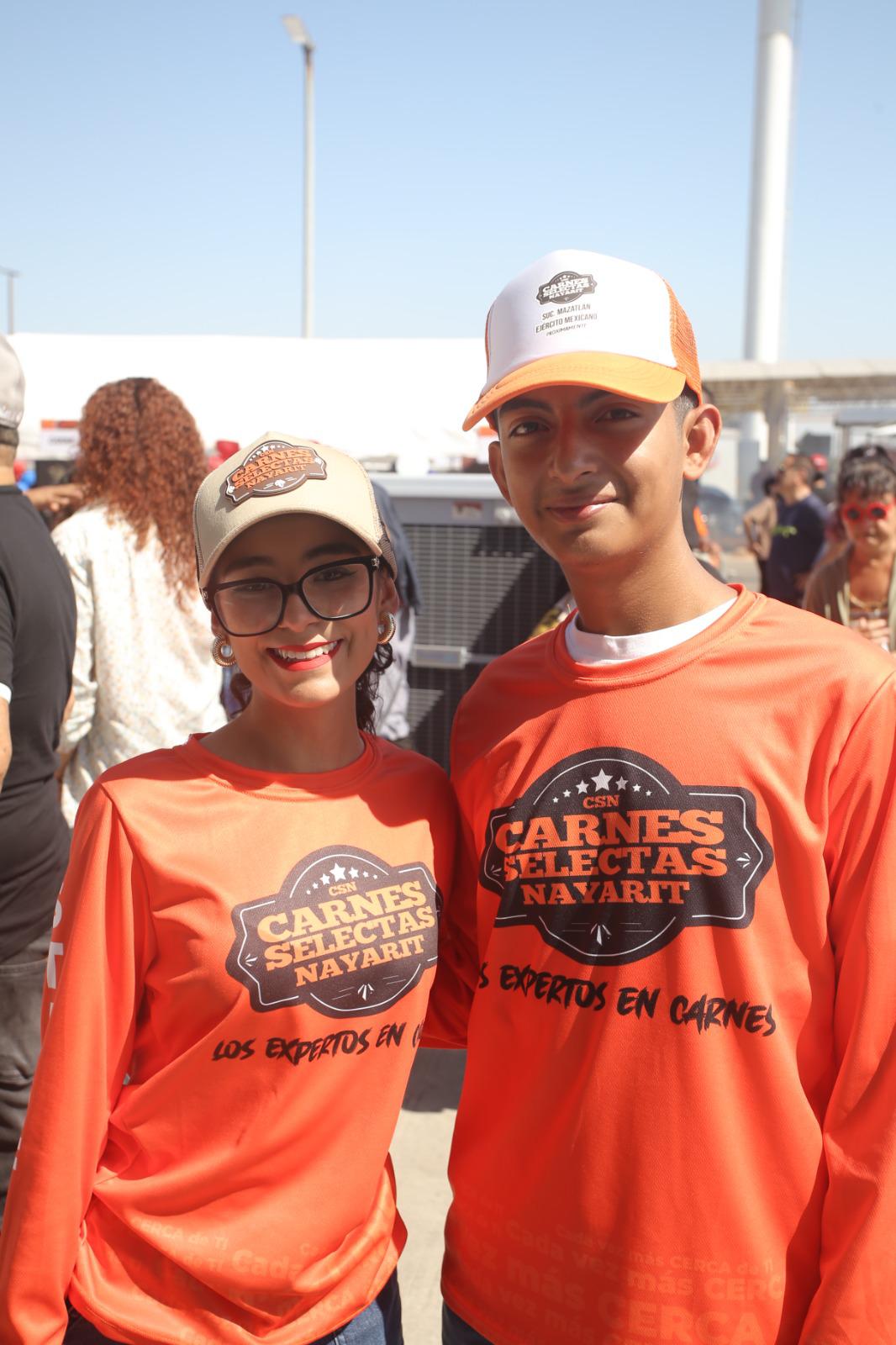 $!Narda Zataráin y Carlos Enrique Vicente Luna.