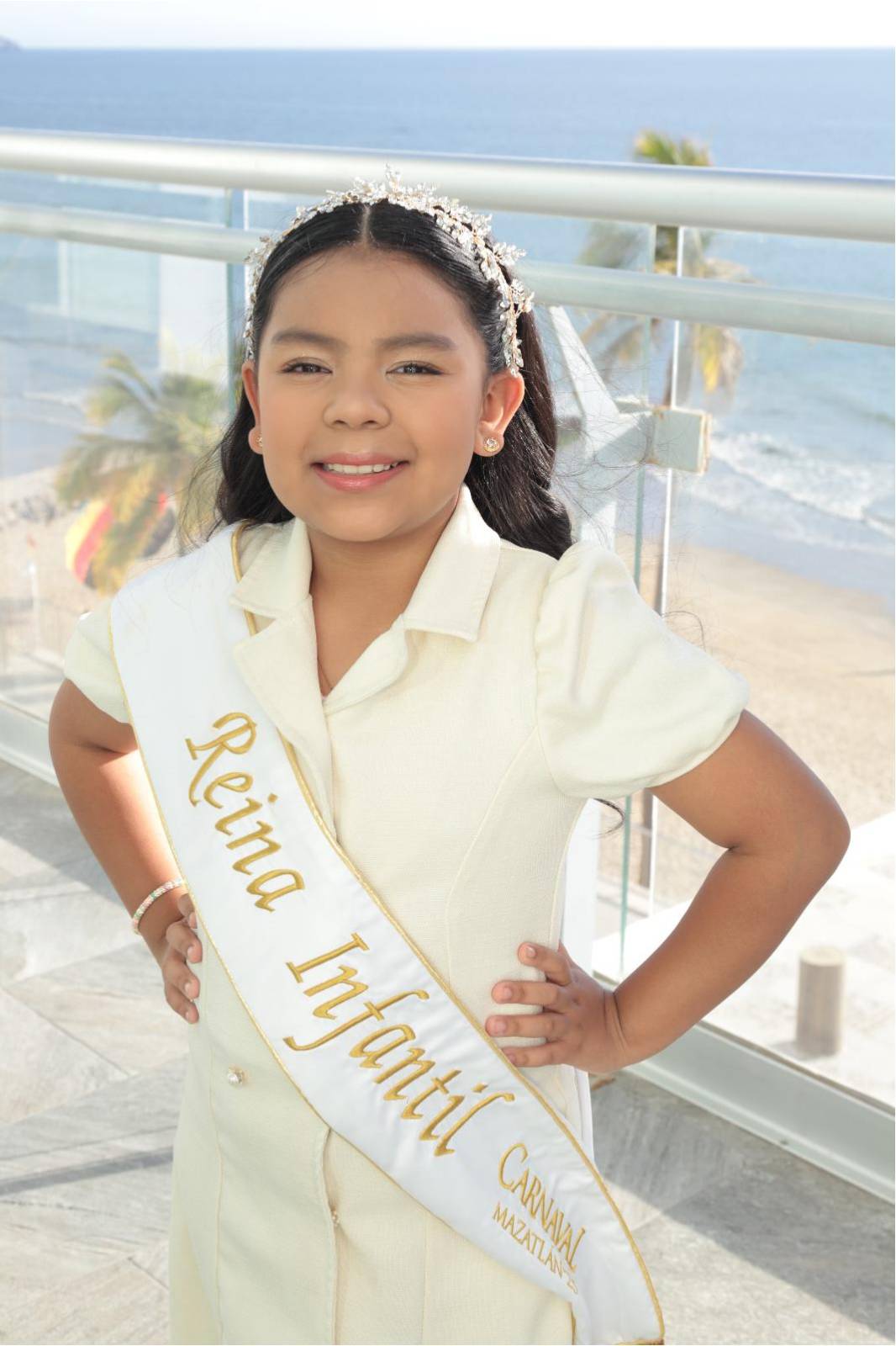 $!Estoy muy feliz de ser la Reina Infantil: Ángela Salazar