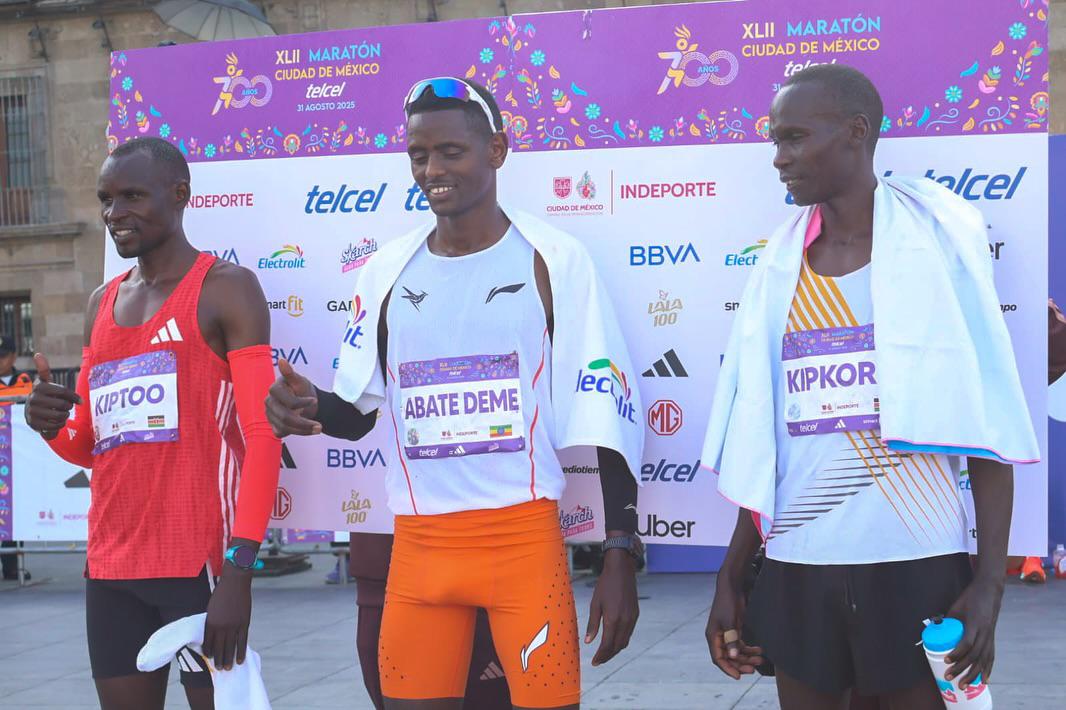$!Etiopía domina el Maratón CDMX 2025: Bekelech Gudeta y Tadu Abate se coronan en ambas ramas