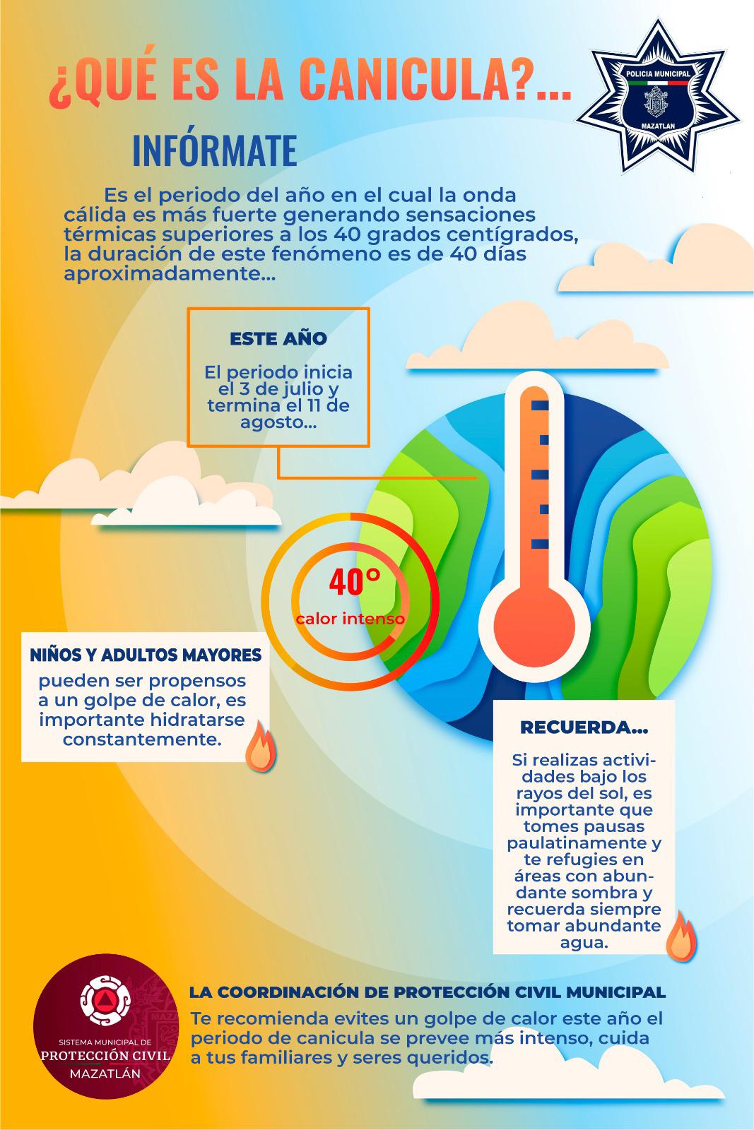 $!La canícula ya pega en Sinaloa y seguirá hasta al 11 de agosto