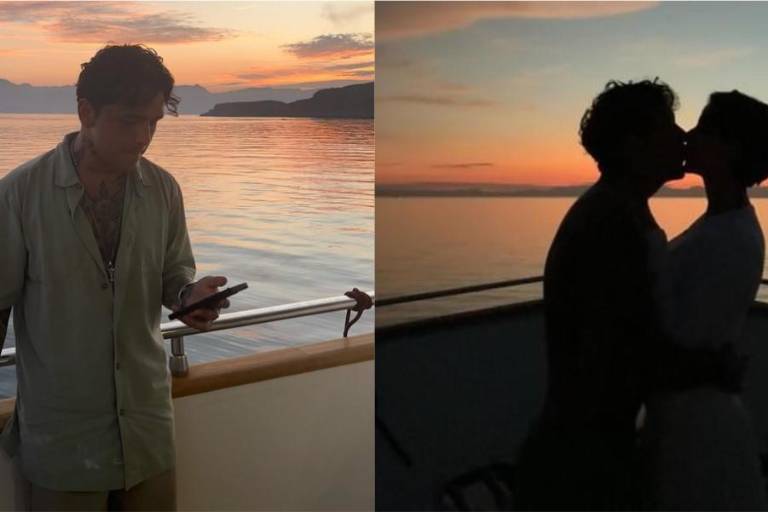 Christian Nodal y Ángela Aguilar comparten fotos de su luna de miel