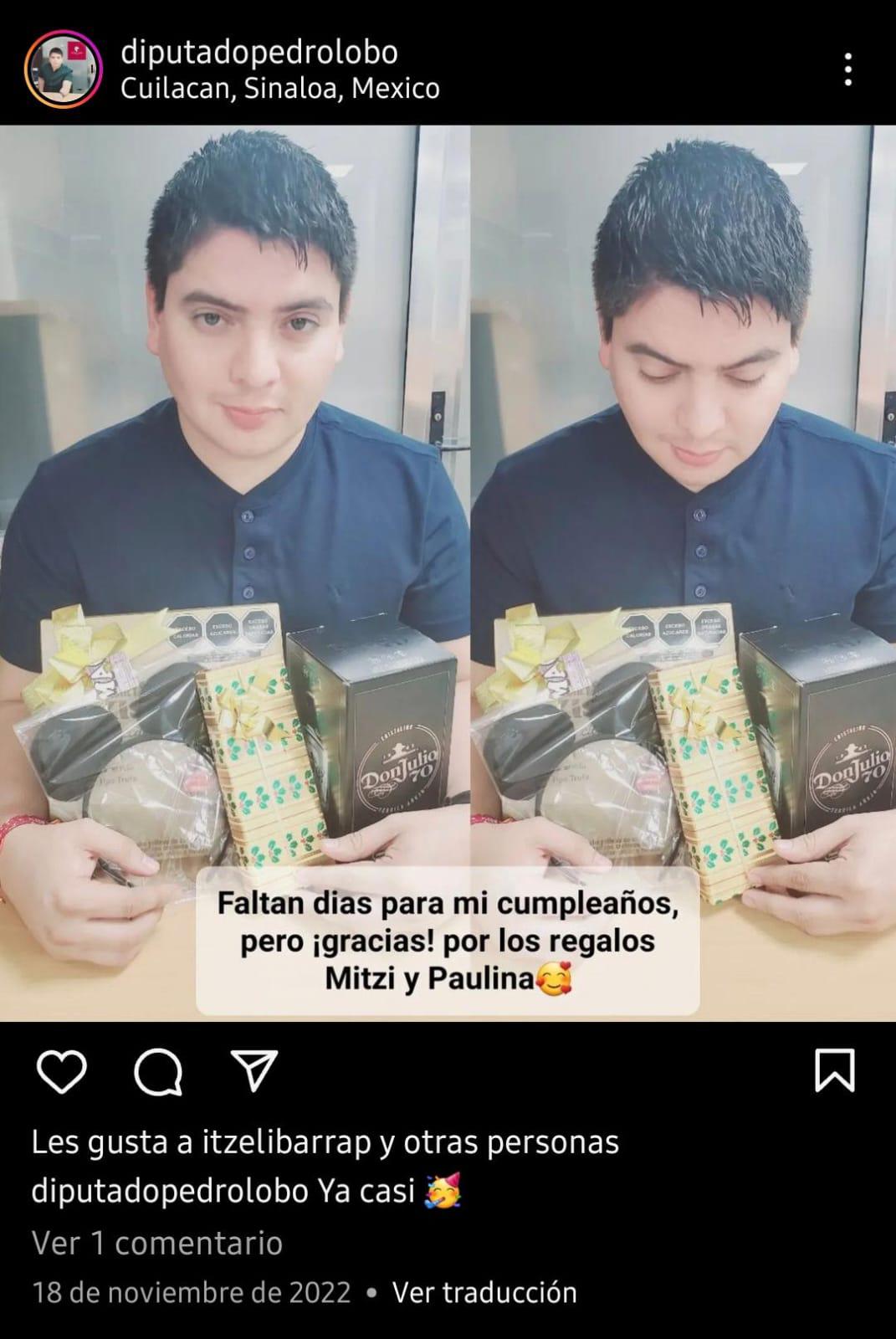 $!Pedro Lobo financia estudios a sus amigas con fondos de gestoría social del Congreso del Estado