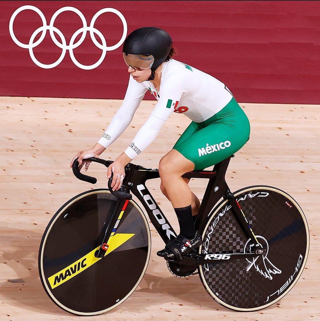 $!Sinaloense Luz Daniela Gaxiola cierra en sitio 11 en prueba de keirin de Tokio 2020