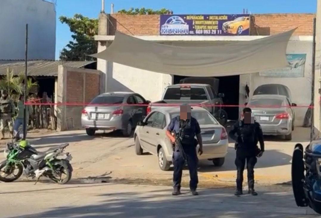 $!Ataque armado en un taller deja tres heridos en Mazatlán