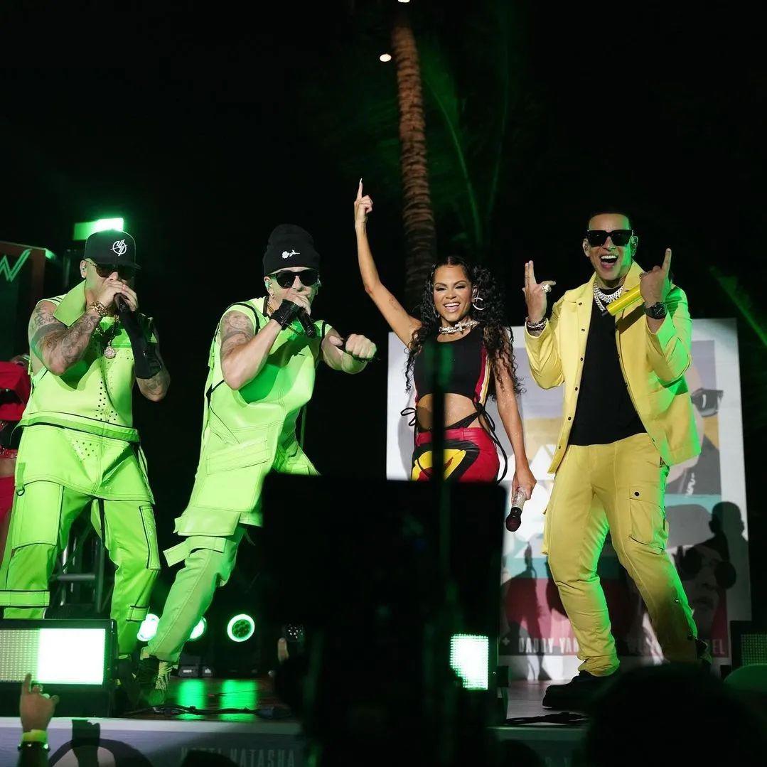 $!Natti Natasha, Daddy Yankee y Wisin y Yandel compartieron su ritmo.