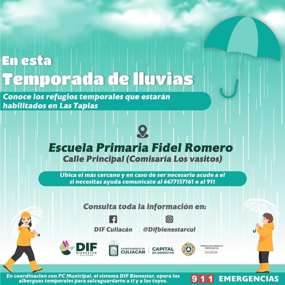 $!Habilitan 25 albergues en Culiacán ante el huracán Lidia