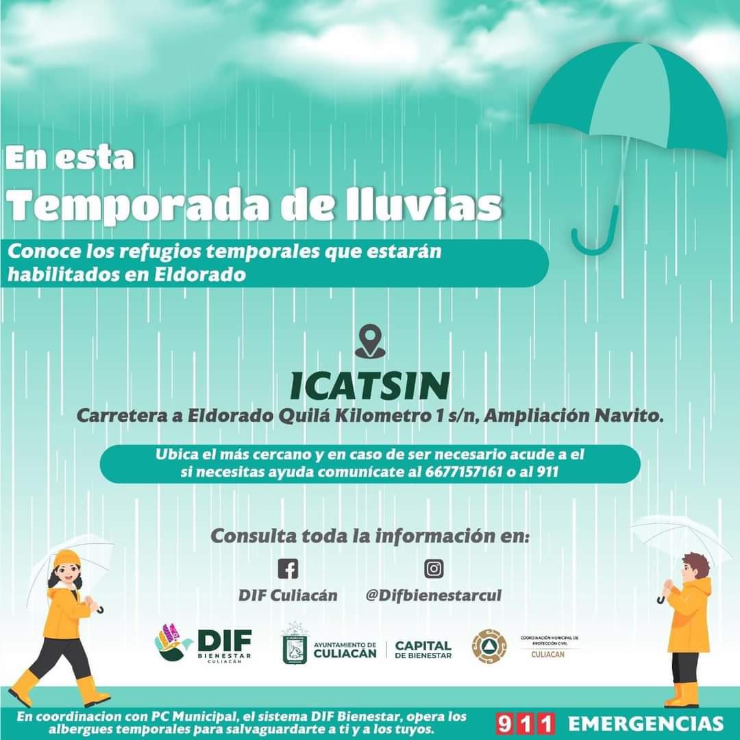 $!Habilitan 25 albergues en Culiacán ante el huracán Lidia