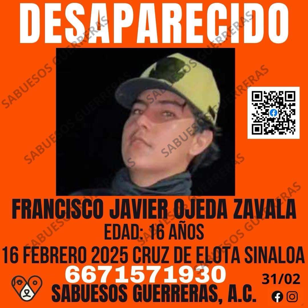 $!Reportan desaparición de jóvenes de 14, 16 y 18 años en La Cruz de Elota; dos son hermanos