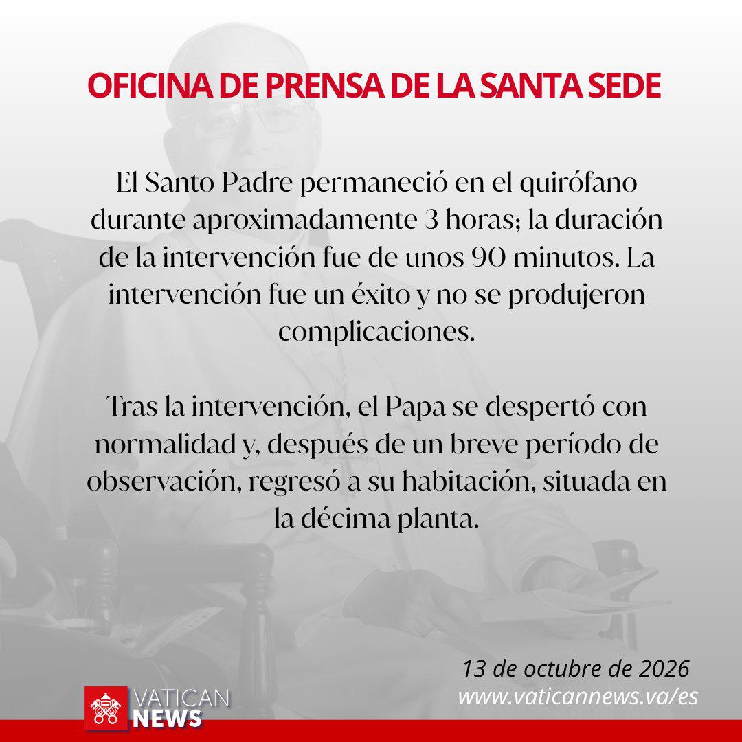 $!Papa León XIV padece cáncer de pulmón, confirma El Vaticano tras cirugía