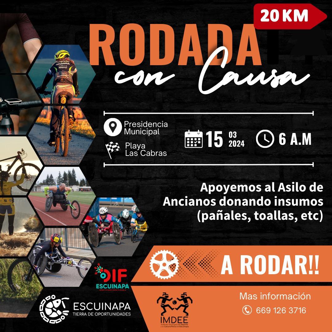 $!Rodada con Causa: Invitan a pedalear por el Asilo de Ancianos de Escuinapa