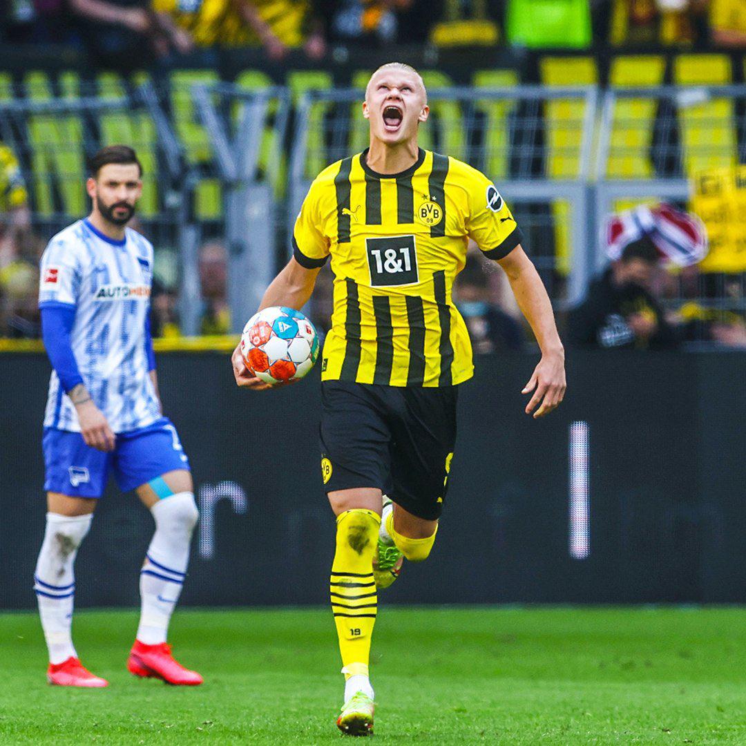 $!Erling Haaland se despide del Borussia Dortmund con gol