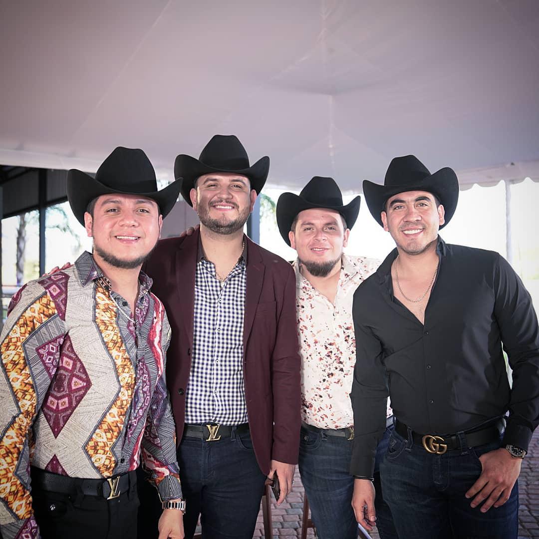 $!Érick García, Edén Muñoz, Alex Gaxiola y Armando Ramos, quienes formaron Calibre 50.