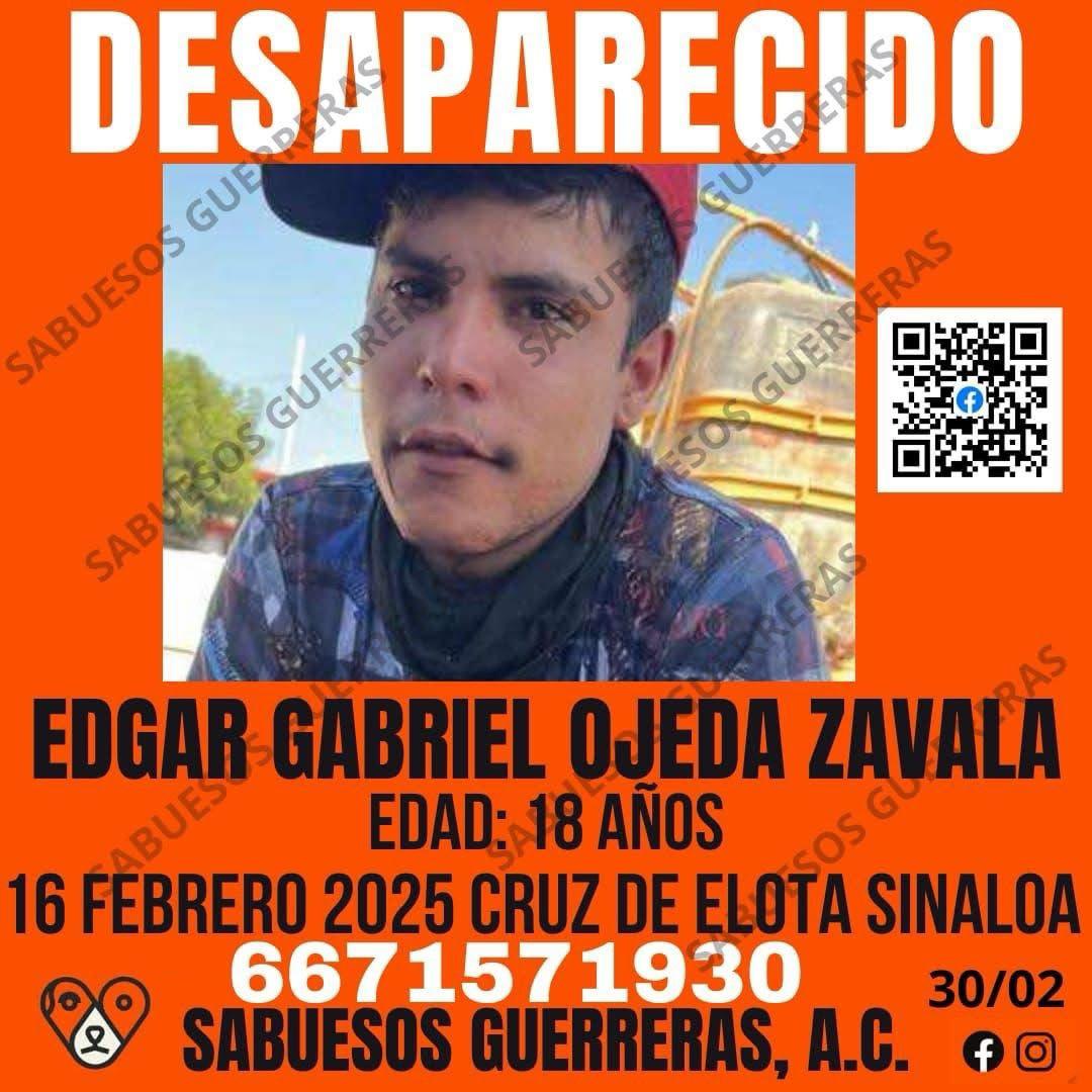 $!Reportan desaparición de jóvenes de 14, 16 y 18 años en La Cruz de Elota; dos son hermanos