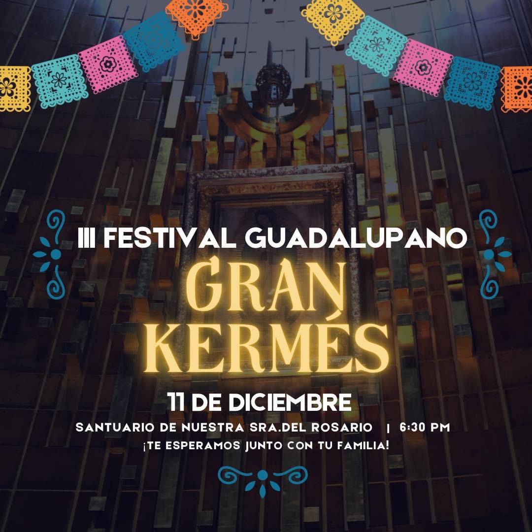 $!Invitan a participar en la tercera edición del Festival Guadalupano en Rosario