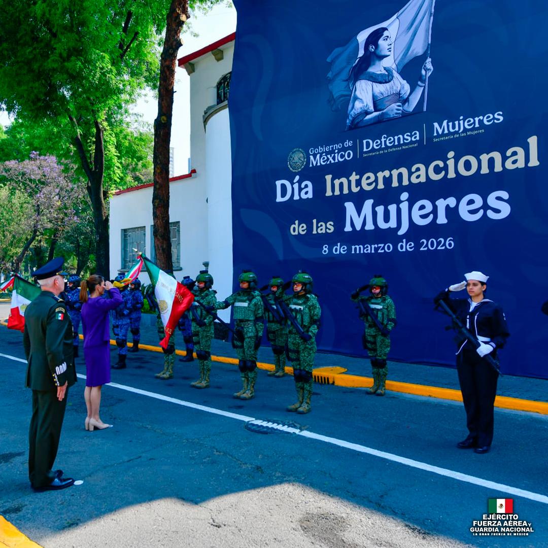 $!Sheinbaum encabeza ceremonia del 8M y llama a reconocer a mujeres en la historia