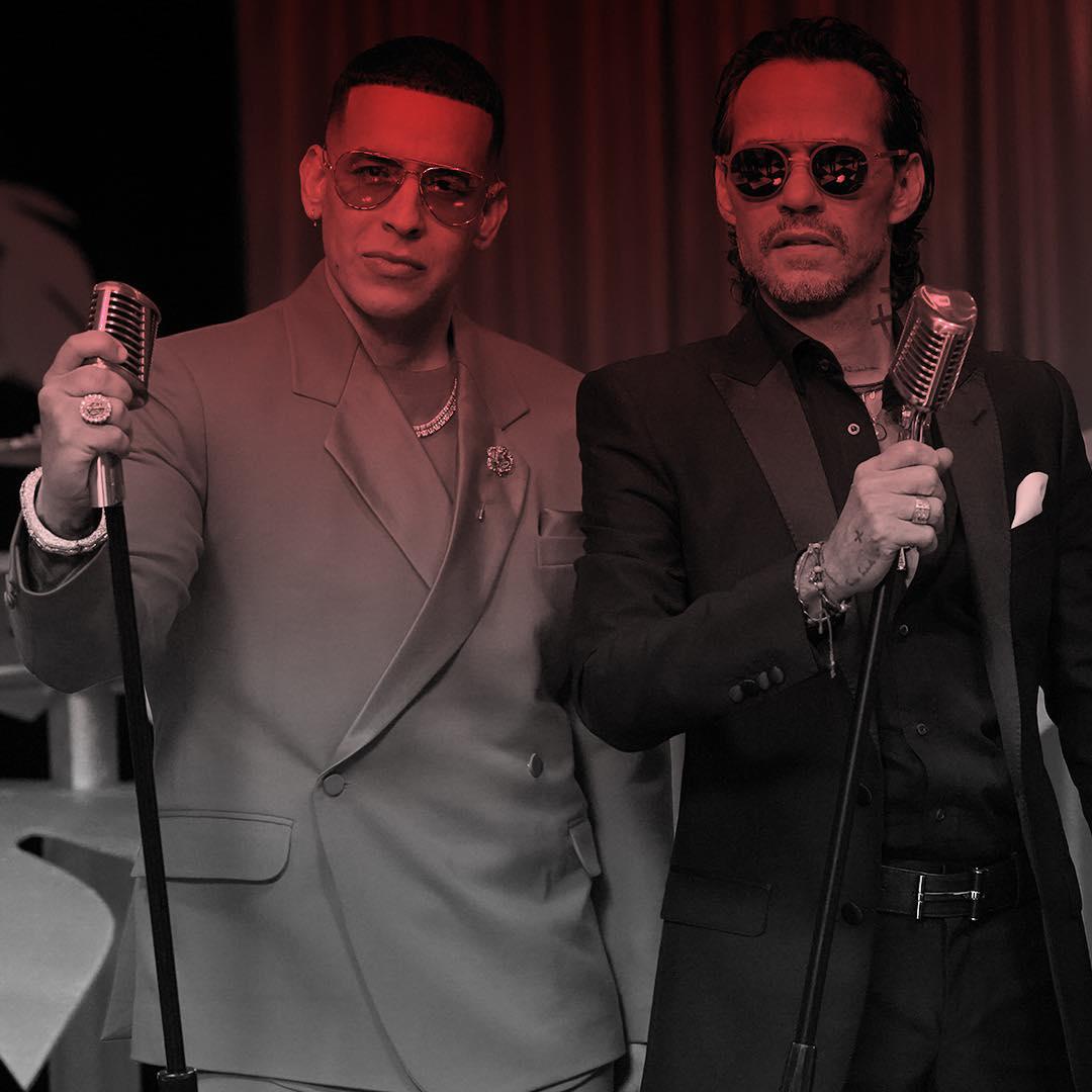 $!Daddy Yankee y Marc Anthony.