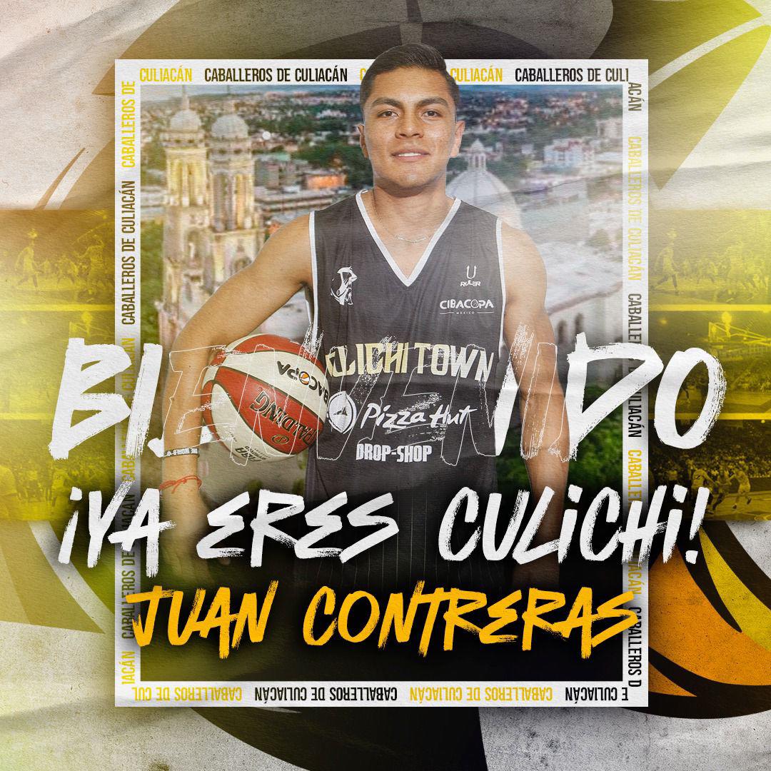 $!Juan Contreras regresa a Caballeros de Culiacán