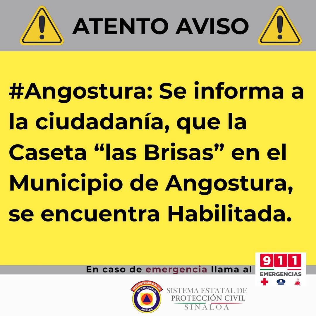 $!Reabren caseta Las Brisas tras choque de tráiler