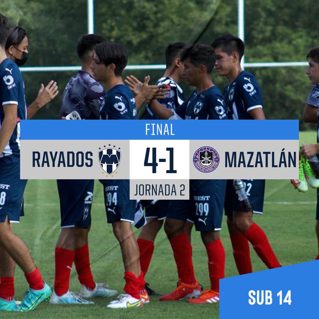 $!Mazatlán FC cae en su visita a Monterrey en la categorías Sub 16 y Sub 14