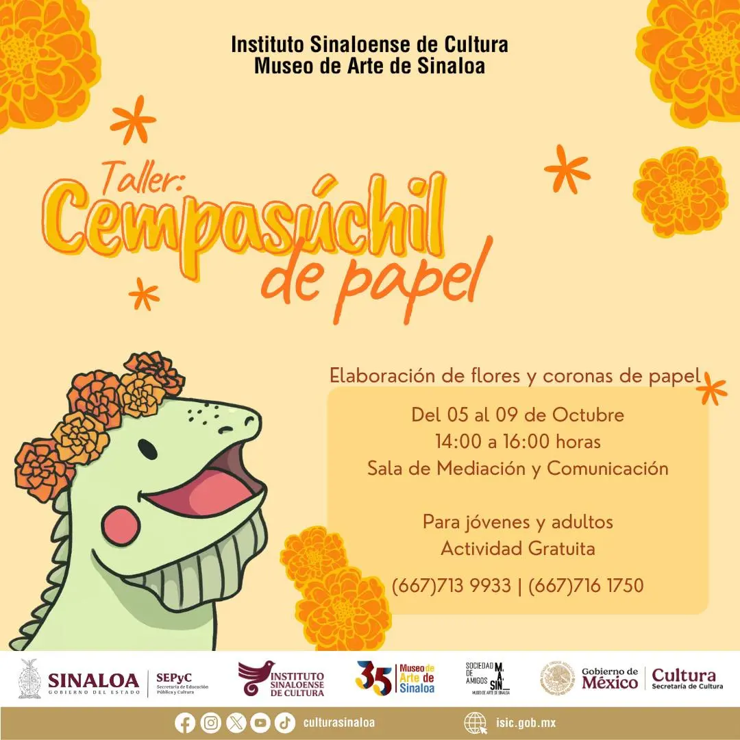 $!Invita el Masin a talleres gratuitos de creación artística y literaria
