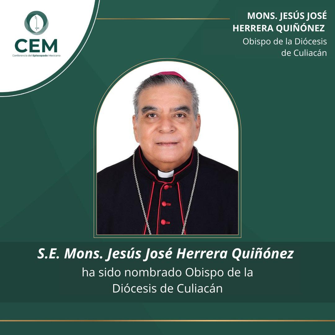 $!Jesús José Herrera Quiñónez, el nuevo Obispo de Culiacán