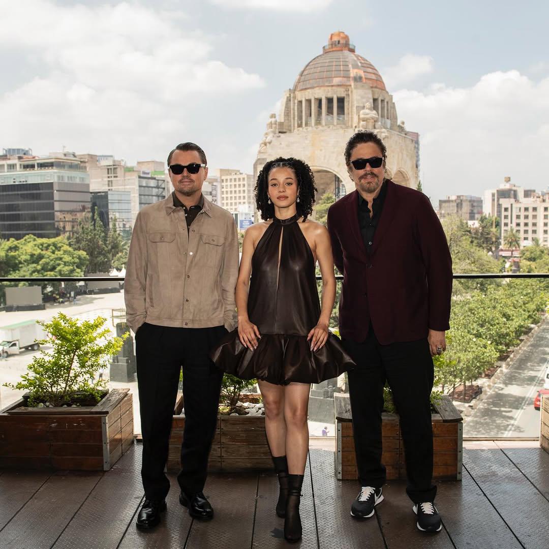 $!Leo DiCaprio, Chase Infiniti y Benicio del Toro.