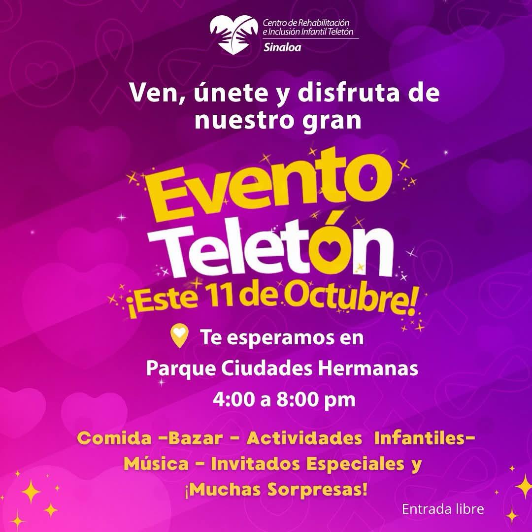 $!Mazatlán se suma a la fiesta del Teletón 2025 con una gran celebración este sábado