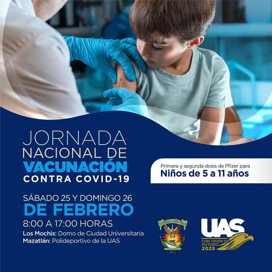 $!Vacunan contra Covid a niños de 5 a 11 años en Sinaloa