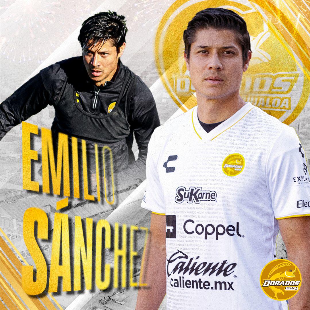 $!Emilio Sánchez llega como refuerzo para el mediocampo de Dorados de Sinaloa