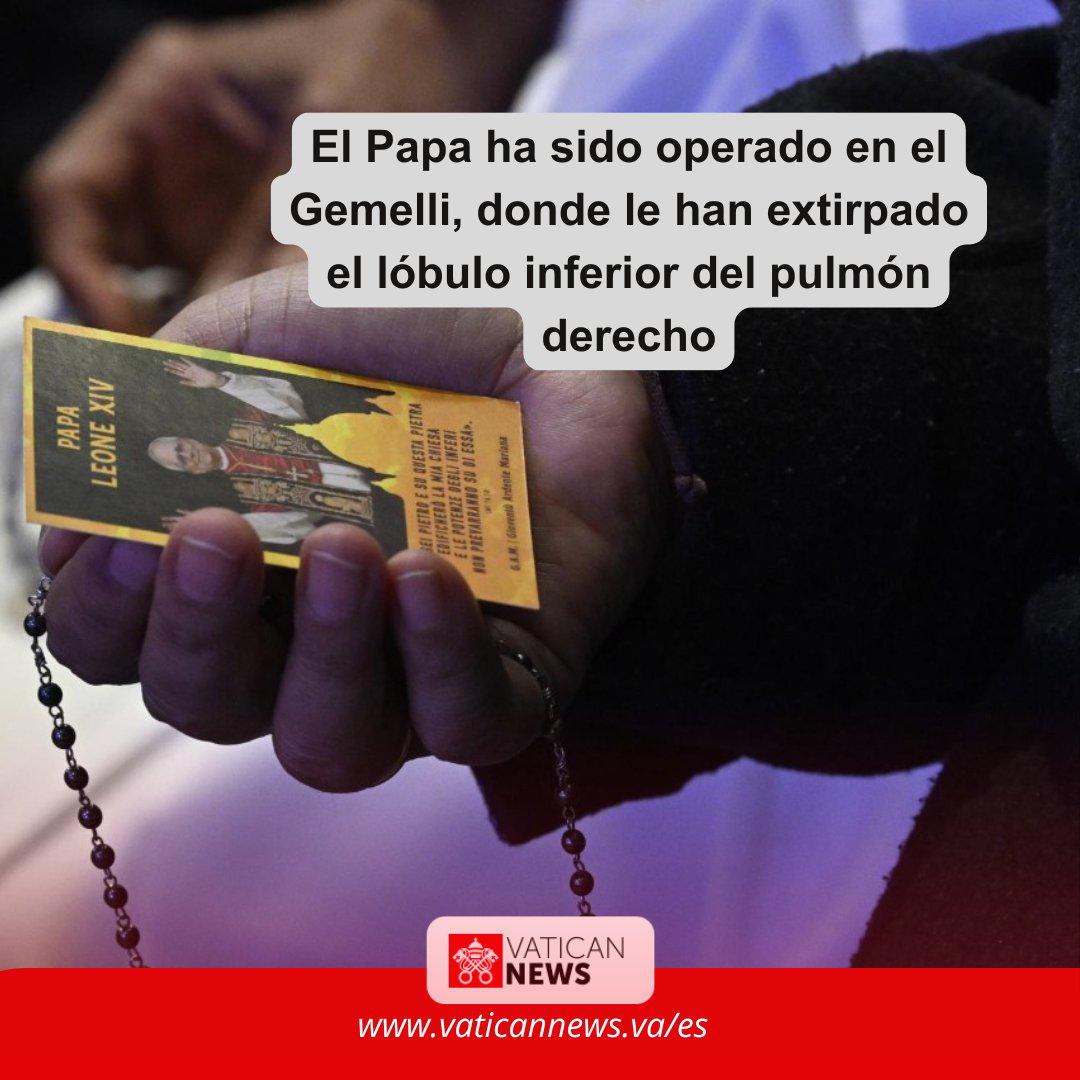 $!Papa León XIV padece cáncer de pulmón, confirma El Vaticano tras cirugía