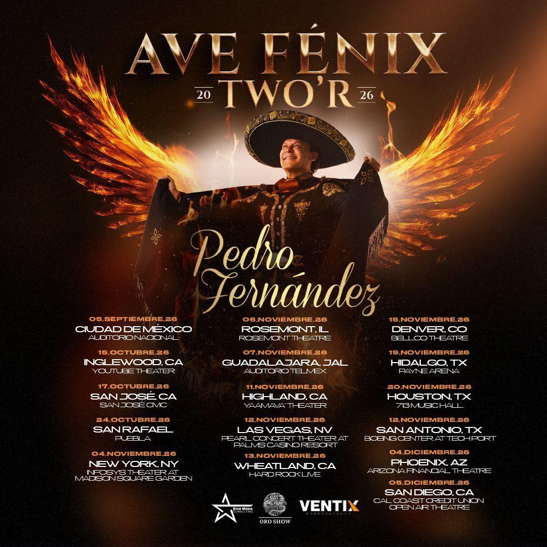 $!El cantante continúa con su gira por distintas parte de México y Estados Unidos.