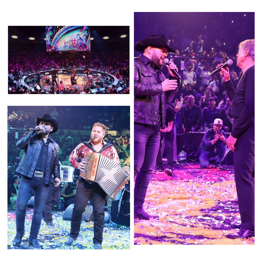 $!Duelo haciendo dueto con Napoleón y el Grupo Los Rojos.