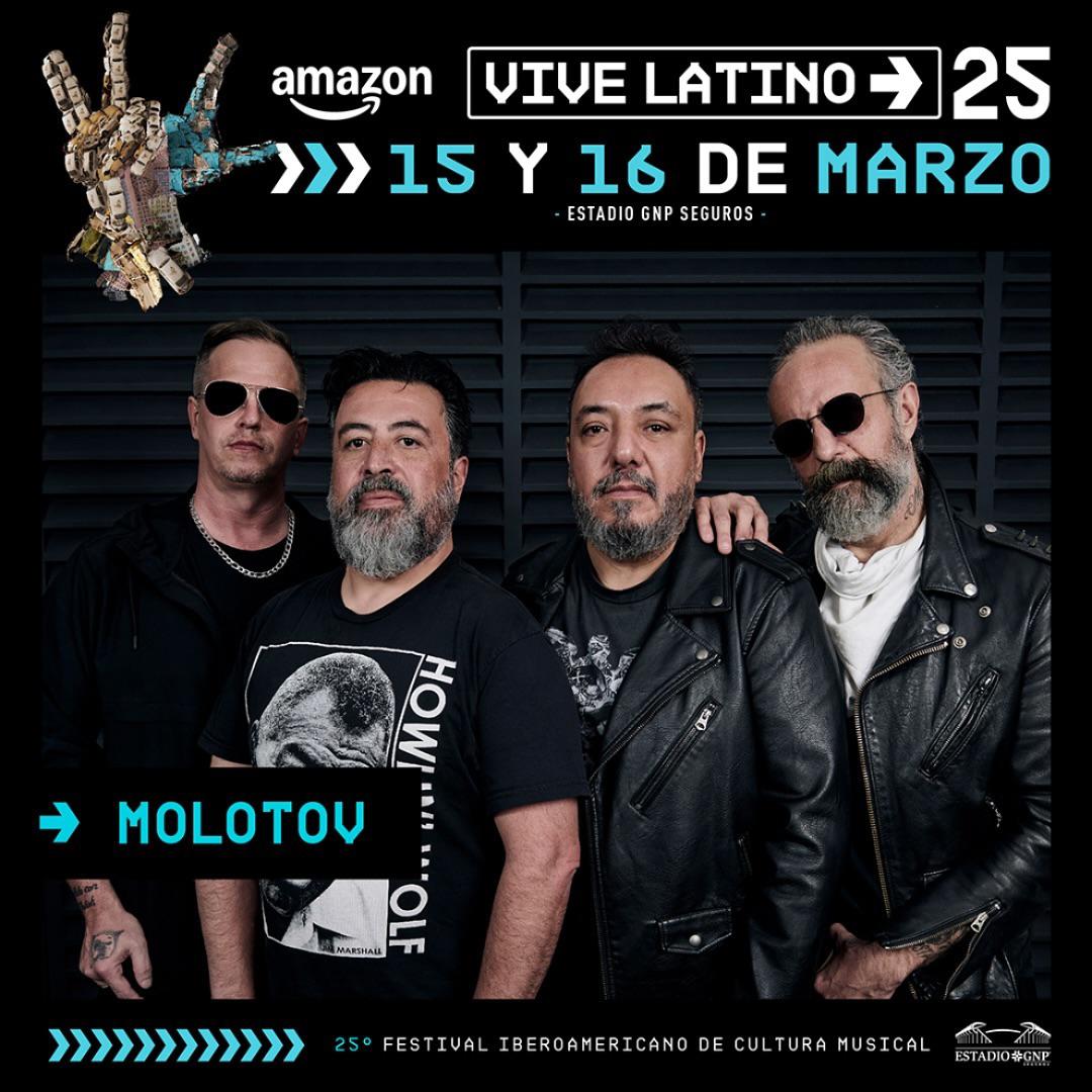 $!Regresa Jay de la Cueva a Molotov para el Vive Latino por retiro de Tito Fuentes