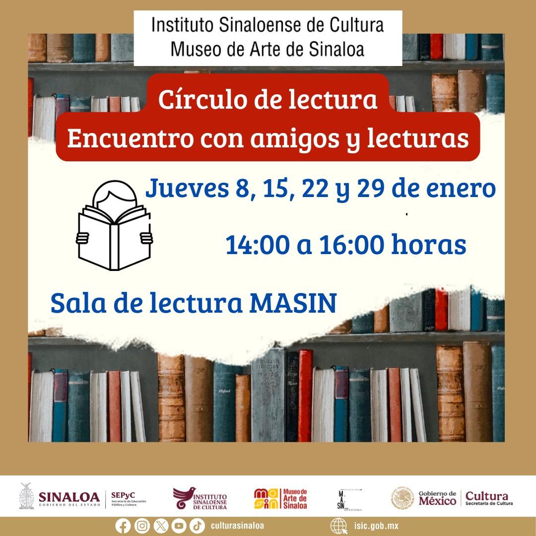$!Círculos de lecturas habrá en el museo los jueves de enero.