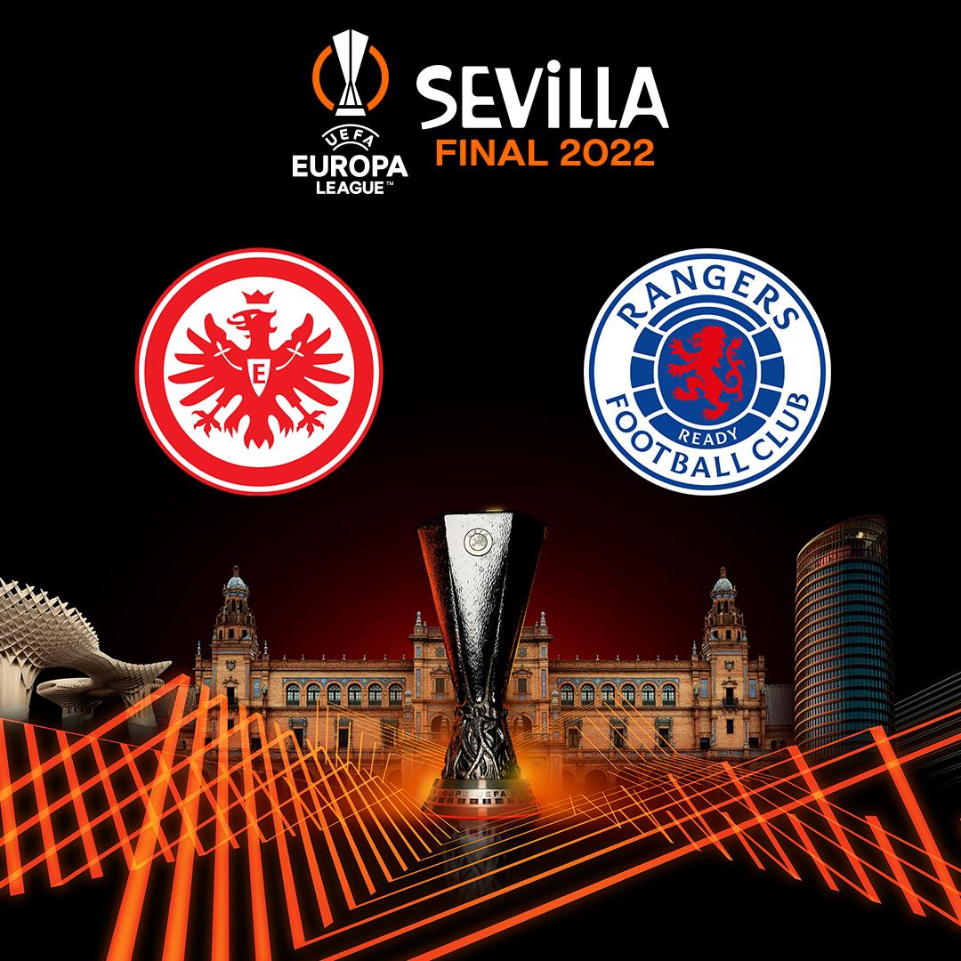 $!Eintracht Frankfurt y Glasgow Rangers disputan este miércoles el trofeo de campeón de la Europa League